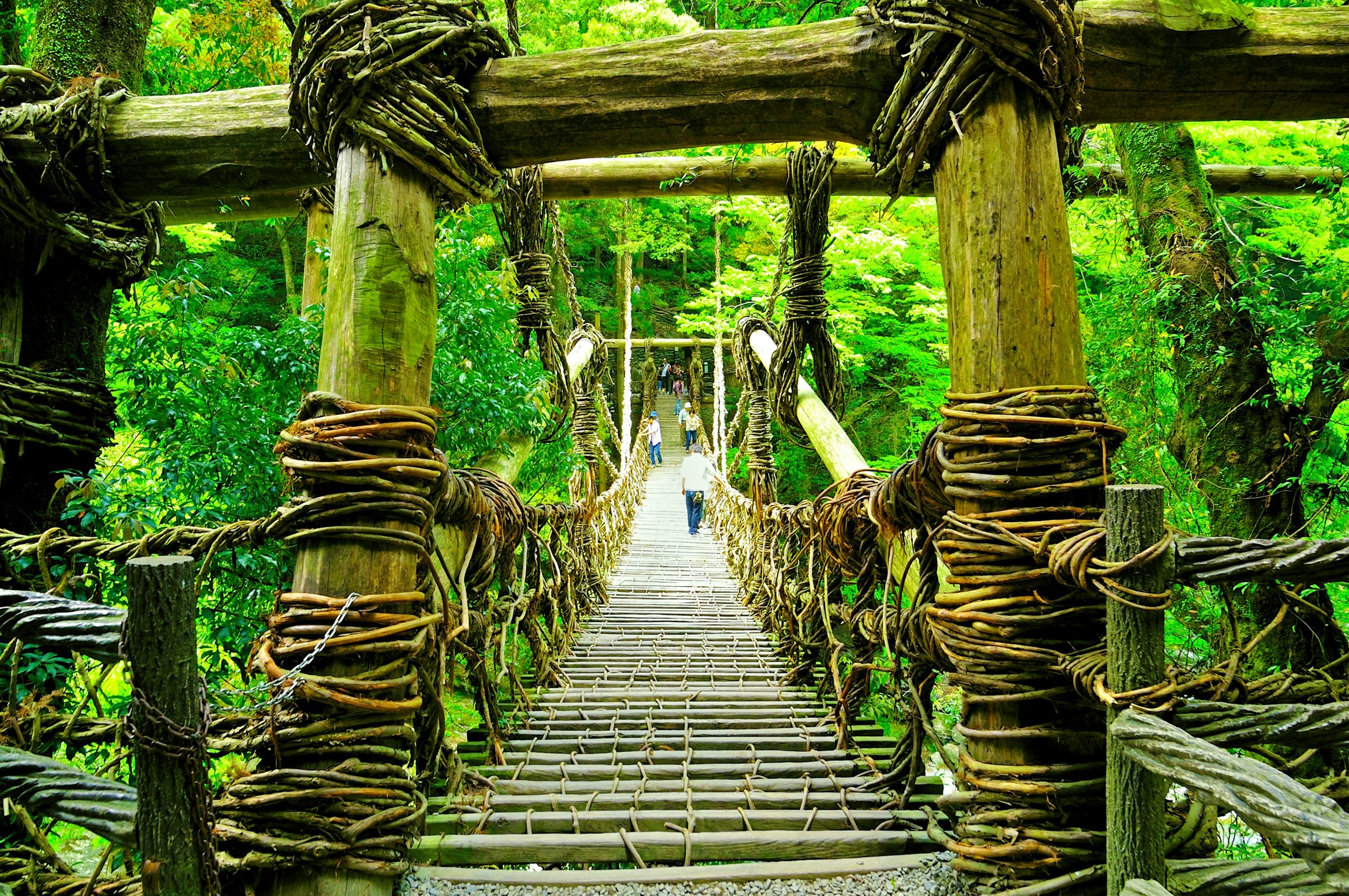 祖谷のかずら橋 | 徳島県ロケーション・サービス