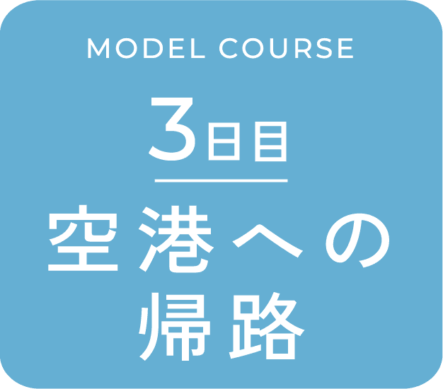 3日目 空港への帰路