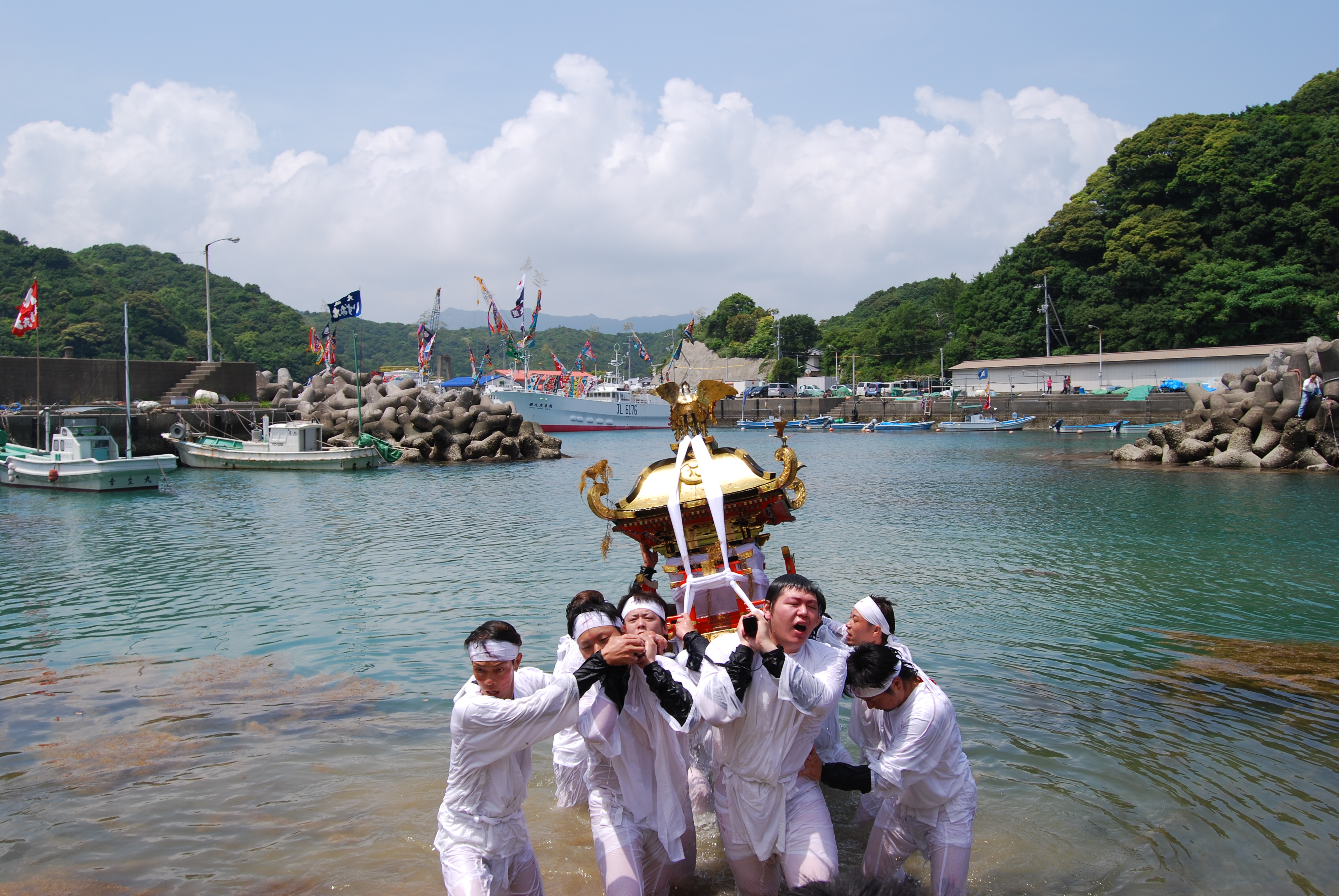 竹ヶ島神社祭り