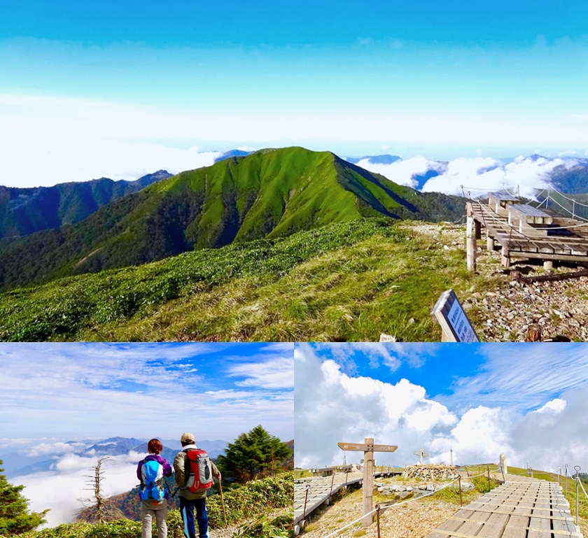 剣山山頂付近の画像