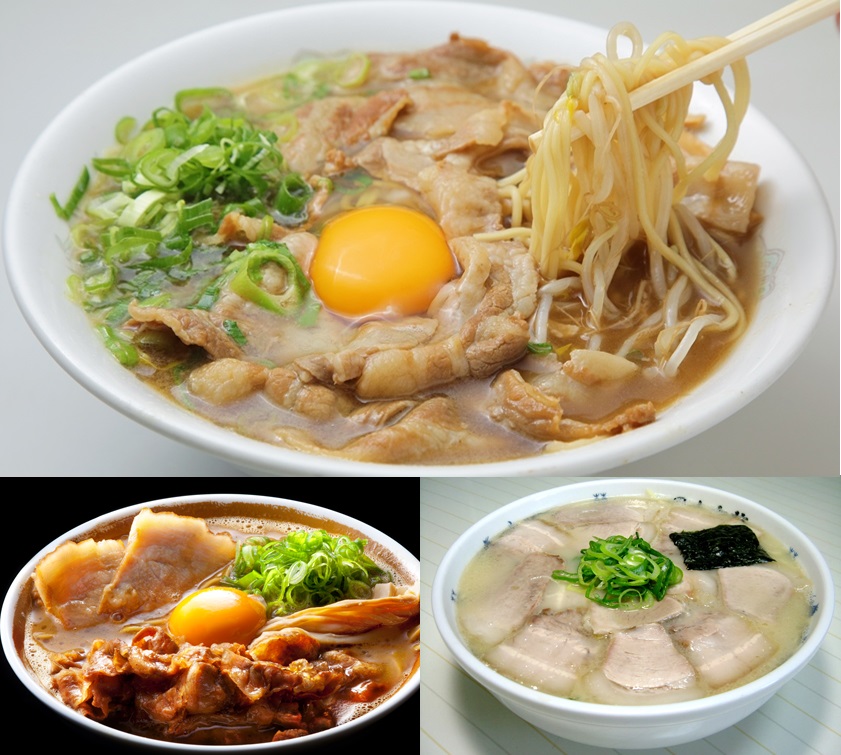 徳島ラーメン3種類の画像