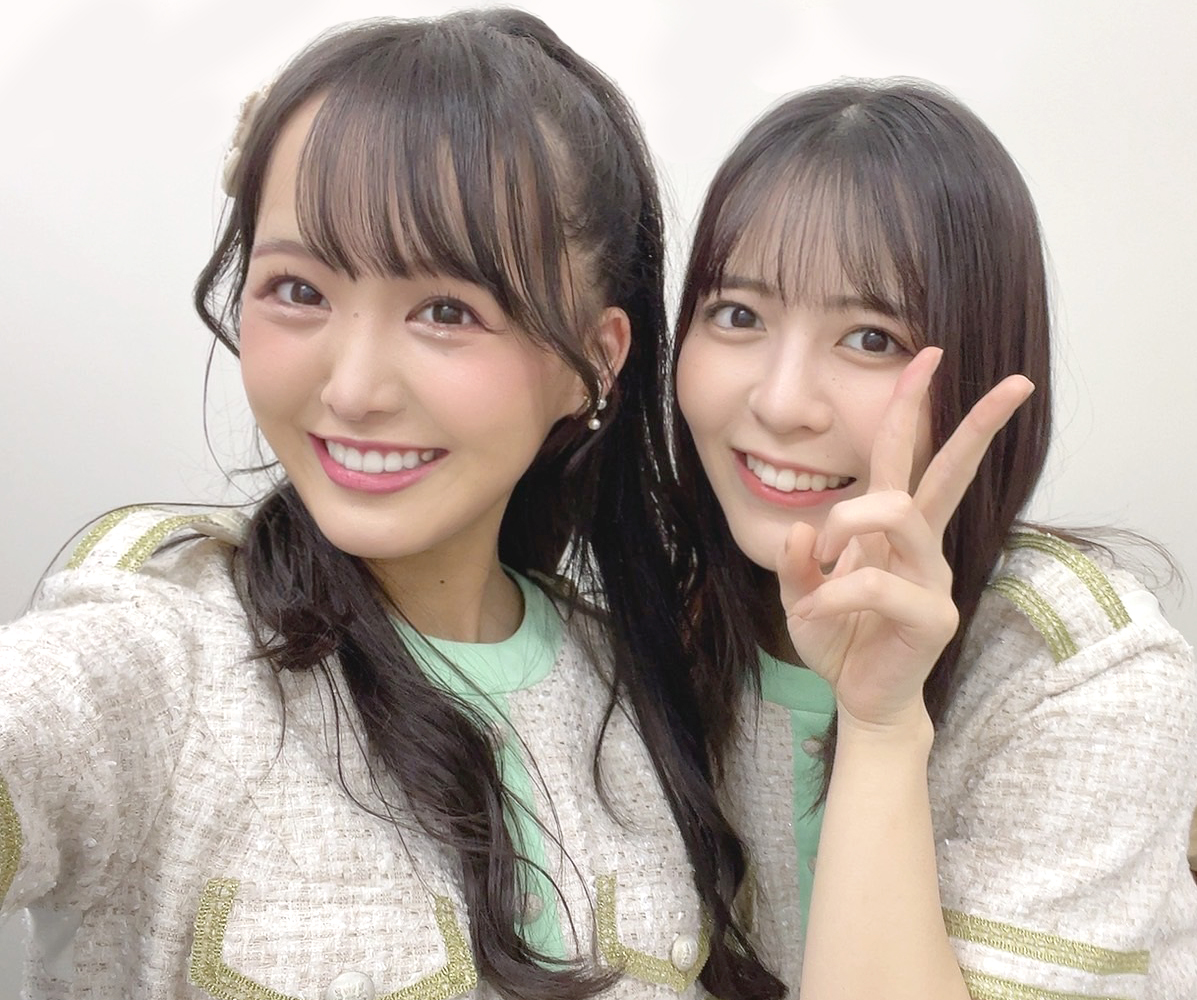 谷口茉妃菜さんと福田朱里さん